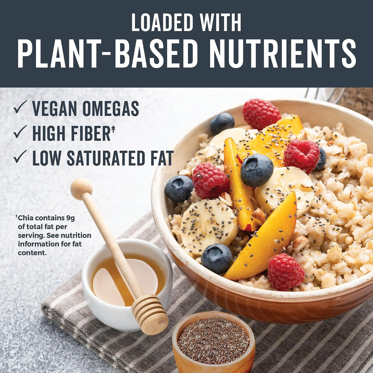 Viva Naturals Organic Chia Seeds, 1 lb, 16 Oz