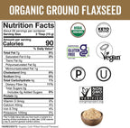 Viva Naturals Organic Ground Flaxseed
