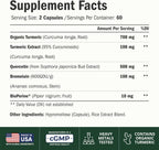 Vimerson Health Quercetin Bromelain Turmeric Supplement 120 Tablets