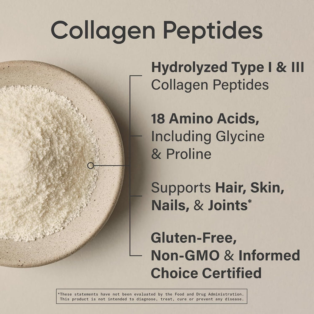 Sports Research® Collagen Peptides Protein Powder, Vanilla (16.93oz)