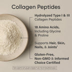 Sports Research® Collagen Peptides Protein Powder, Vanilla (16.93oz)