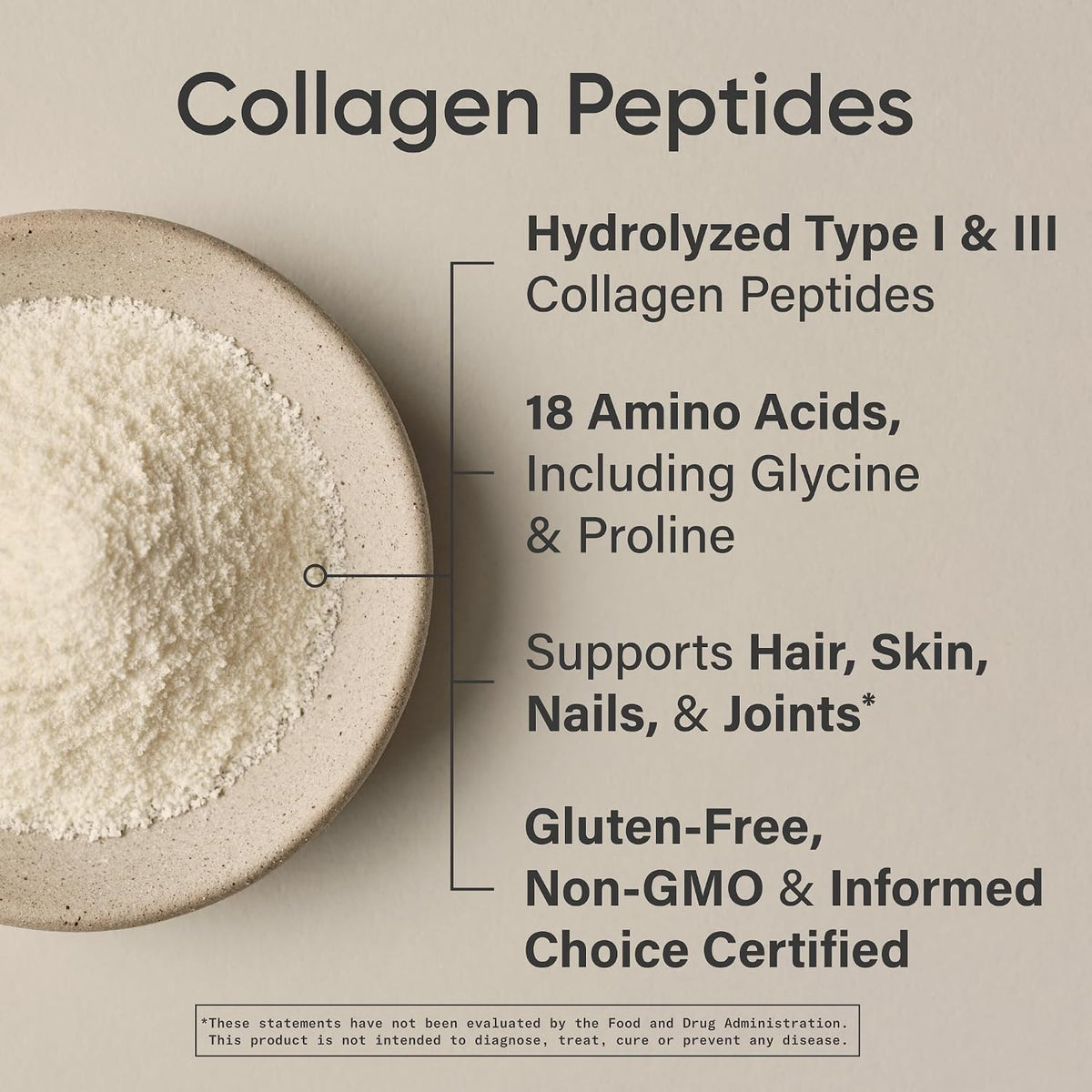 Sports Research® Collagen Peptides Protein Powder, Vanilla (16.93oz)