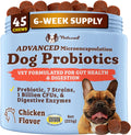 Natural Dog Company Dog Probiotic Chews, 45 Ct - 6 Weeks Supply