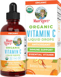 MARY RUTH'S Organic Vitamin C Supplement | Liquid Vitamin C Liquid Drops for Adults & Kids