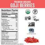 Viva Naturals Organic Dried Goji Berries 907g