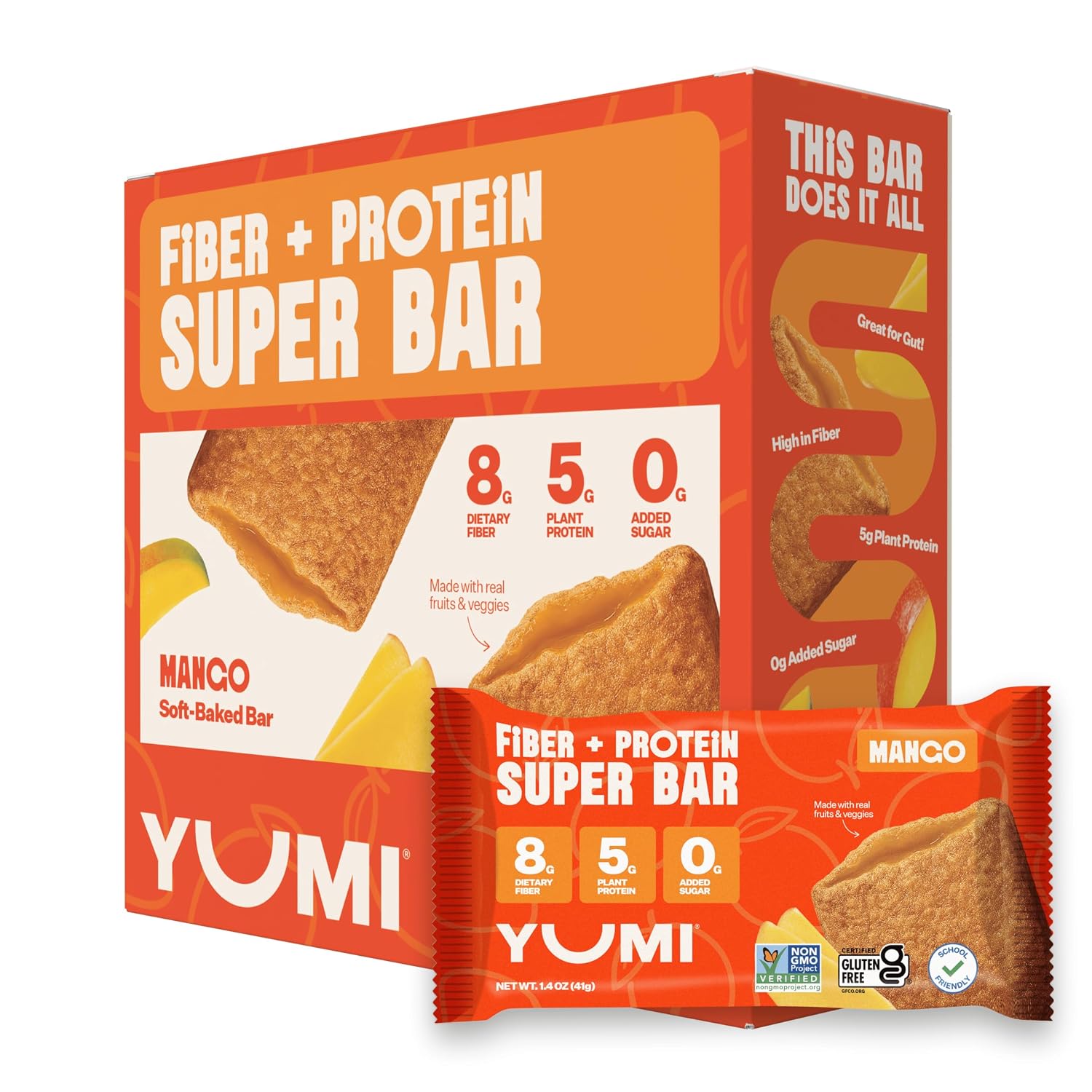 YUMI Organic Protein Super Bars