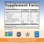 Garden of Life Dr. Formulated Magnesium Gummies, Peach Flavour Pack of 1