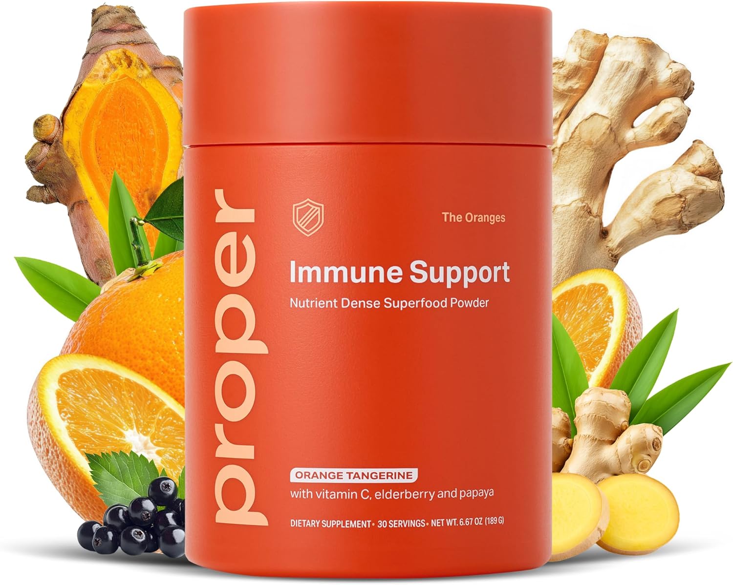 Proper- The Oranges Nutrient-Dense Superfood Powder for Immune Support & Gut Health