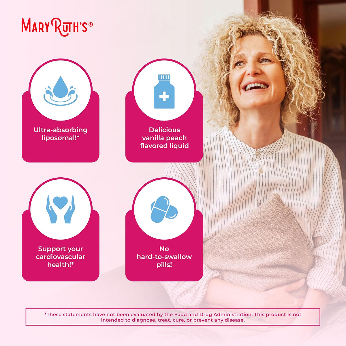 MARY RUTH'S Multivitamin Liposomal for Women 40+ | Womens Multivitamin Liposomal