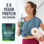 Viva Naturals Organic Chia Seeds, 1 lb, 16 Oz