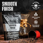 Blackout Coffee Smooth Finish Ground Coffee – Light Roast