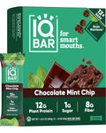 IQBAR Clean Protein Bars, Low Sugar Keto, Wild Blueberry 12-Count