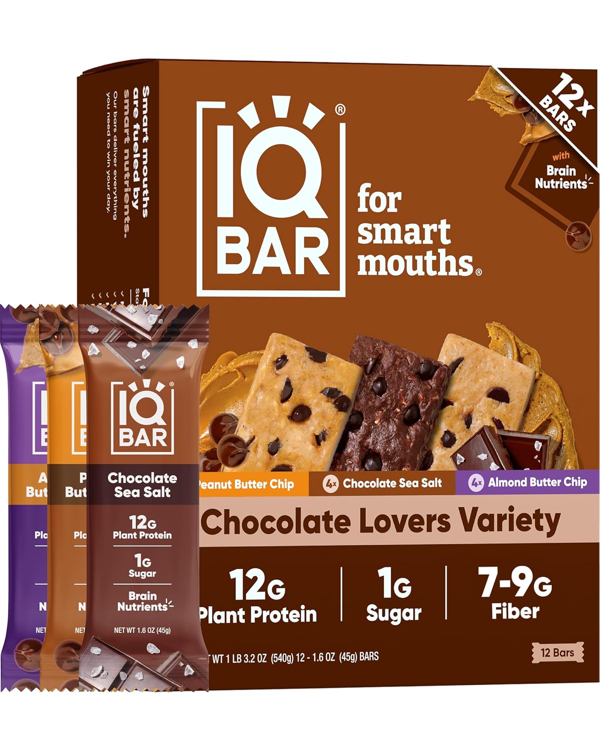 IQBAR Clean Plant Protein Bars