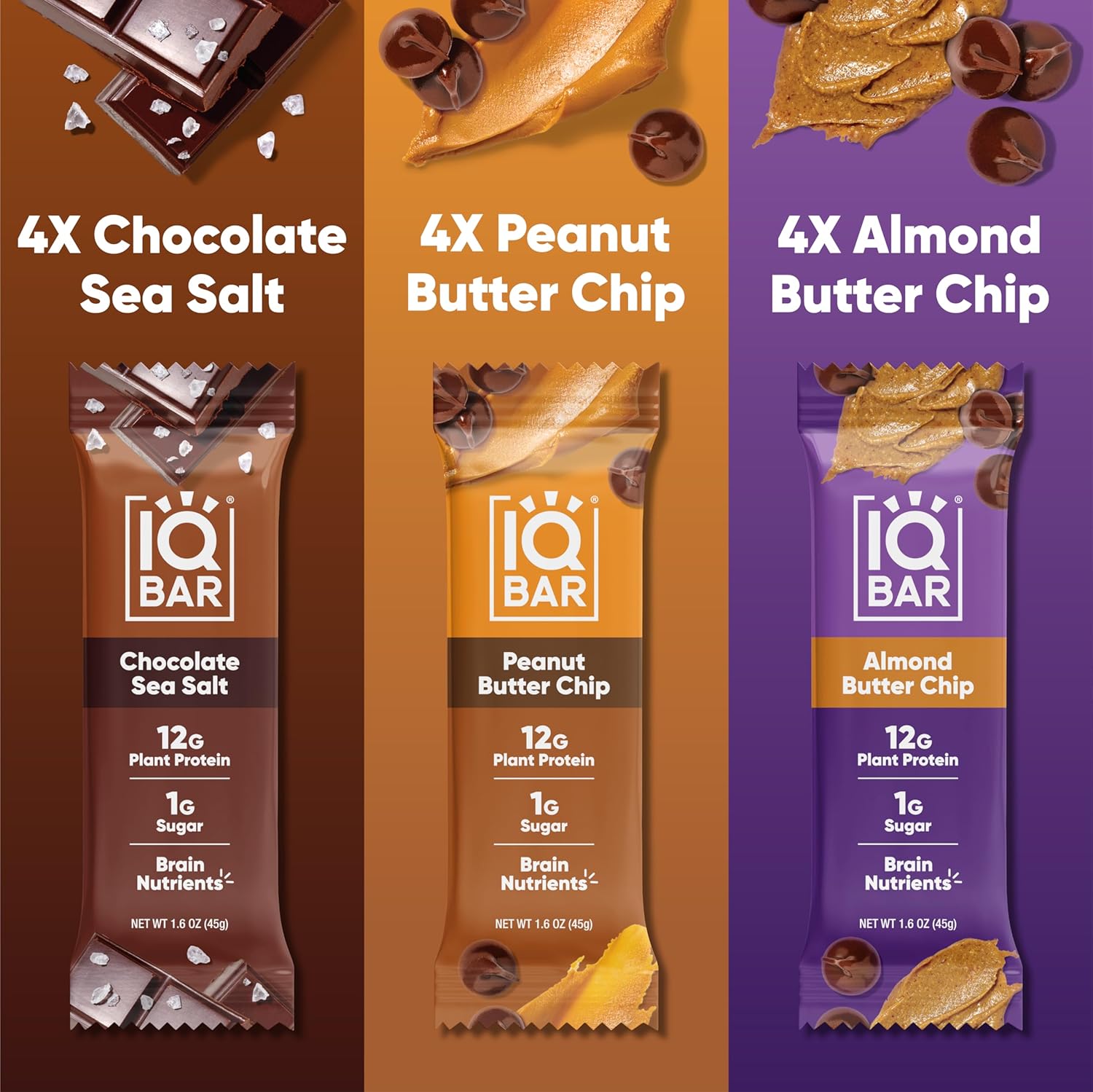 IQBAR Clean Plant Protein Bars