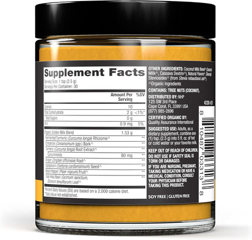 Dr. Mercola Solspring Golden Milk - Adaptogenic Support Pack of 2
