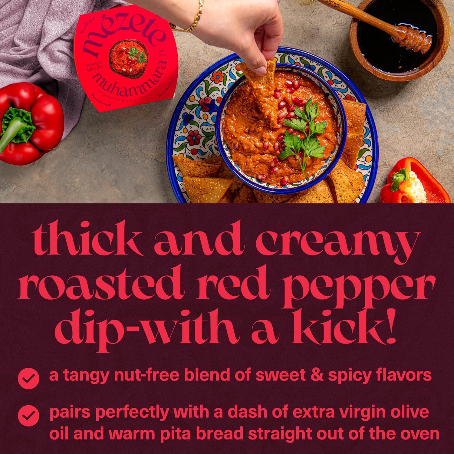 Mezete Nut-Free Dip