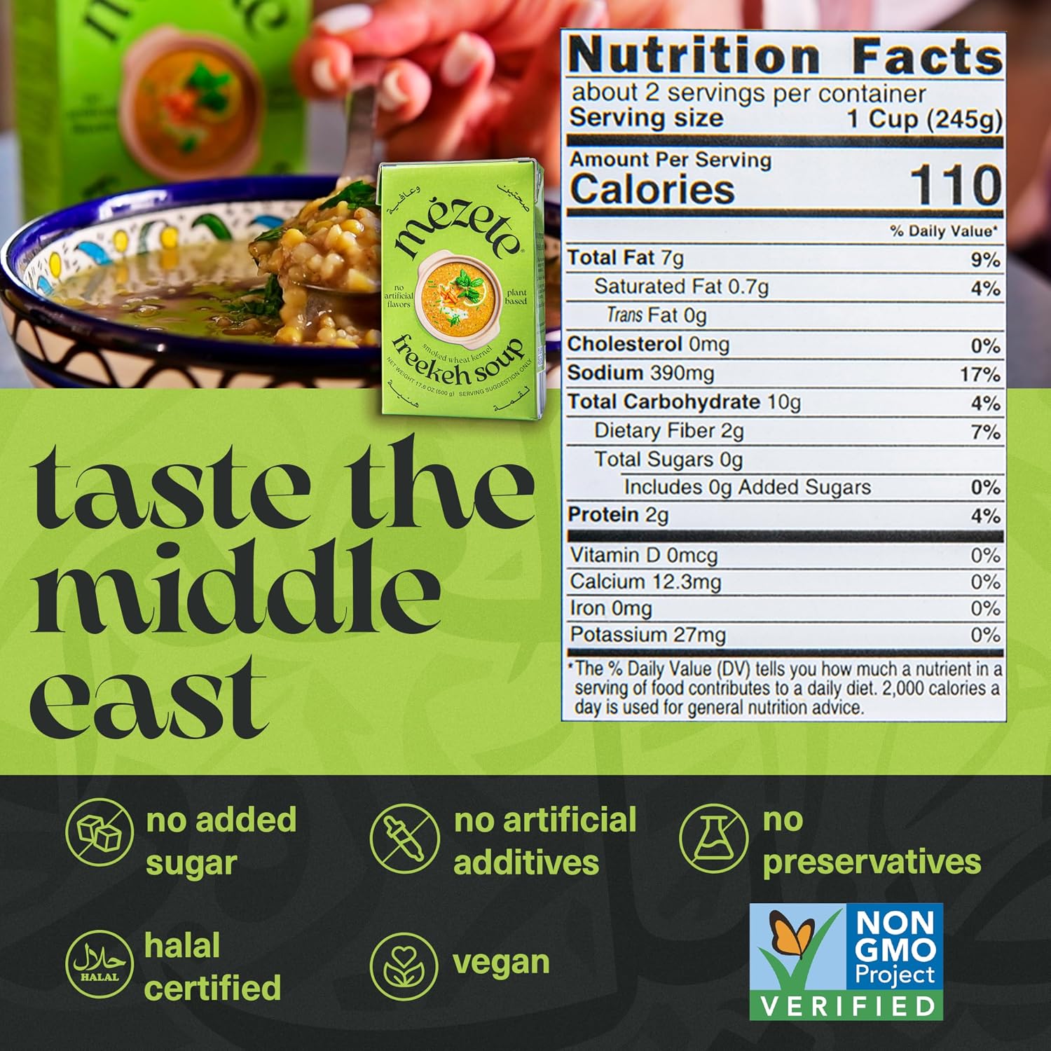 Mezete Preservative Vegan Free Soup