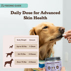 Natural Dog Company Vet Strength Aller-Immune Supplement for Dogs, 90 Chews