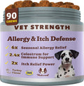 Natural Dog Company Vet Strength Aller-Immune Supplement for Dogs, 90 Chews