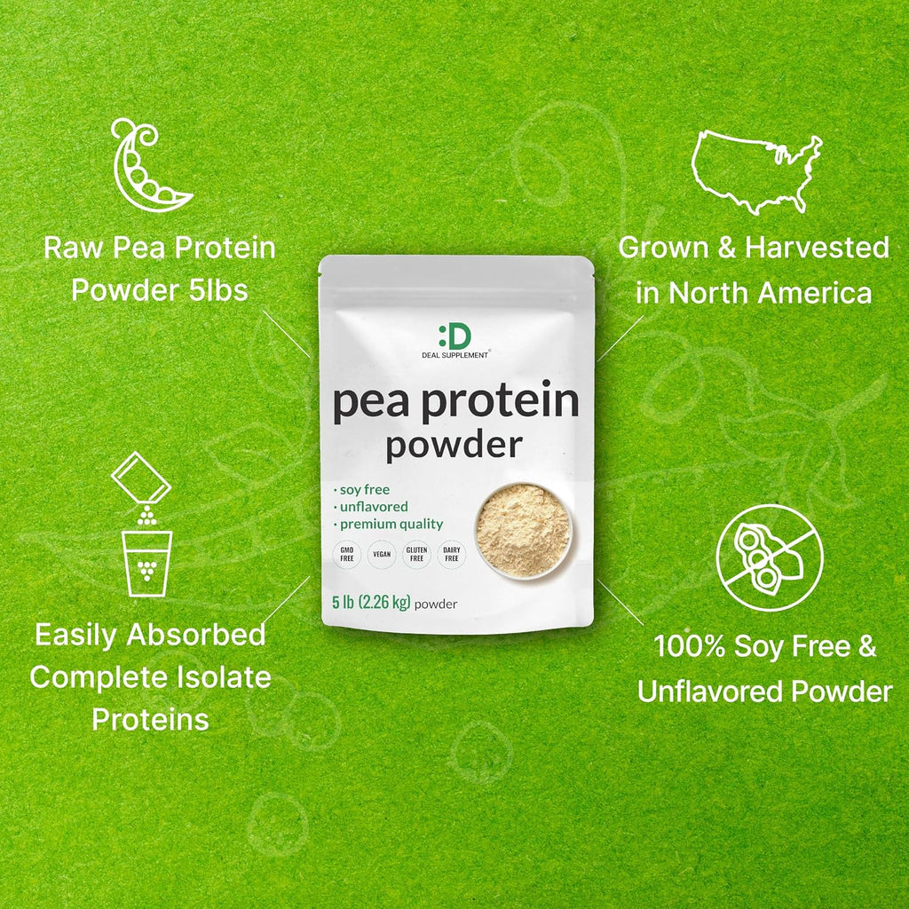 DEAL SUPPLEMENT Unflavored Pea Protein Powder