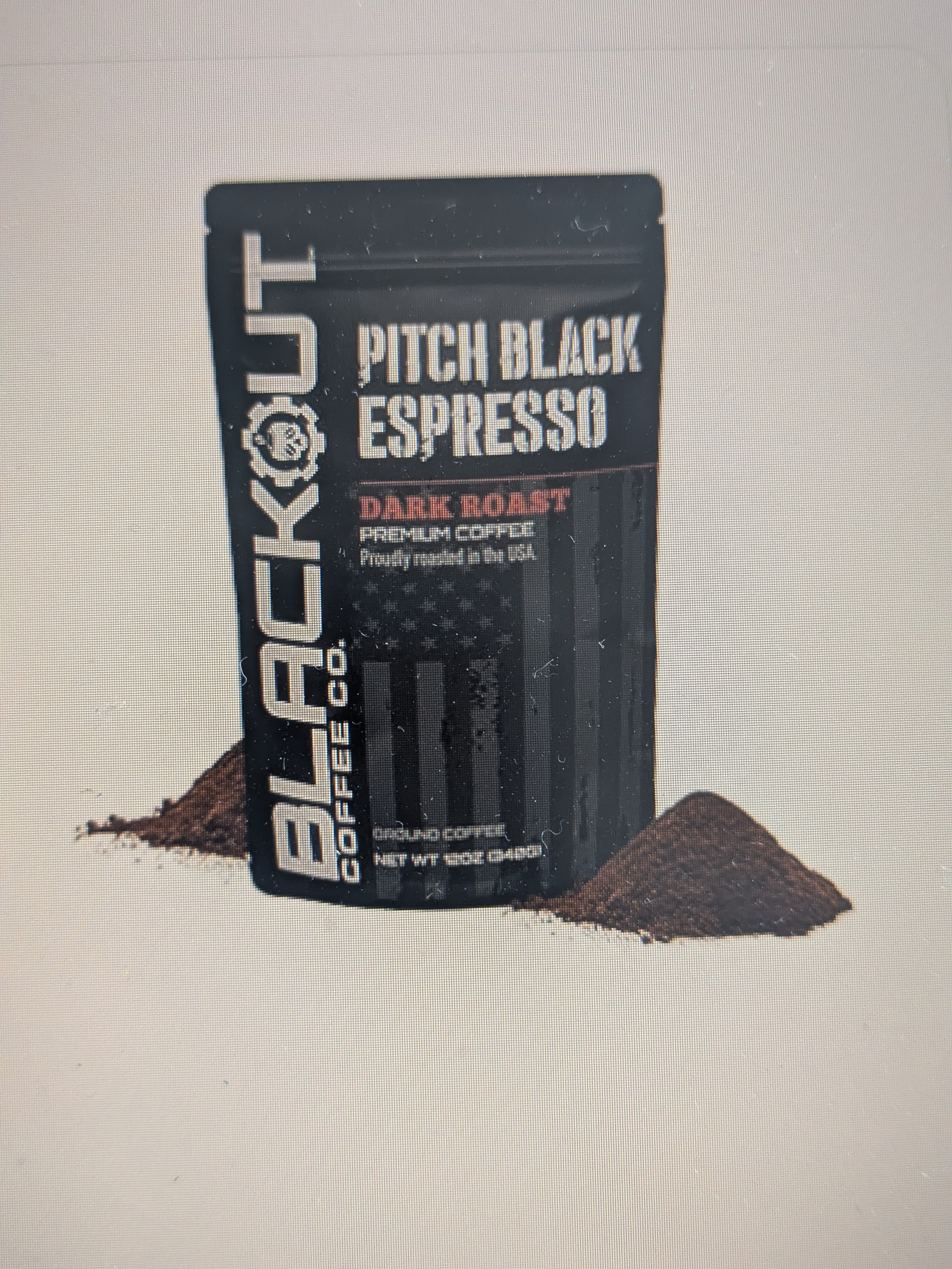 Blackout Coffee Pitch Black Espresso Ground Coffee – Extra Dark Roast