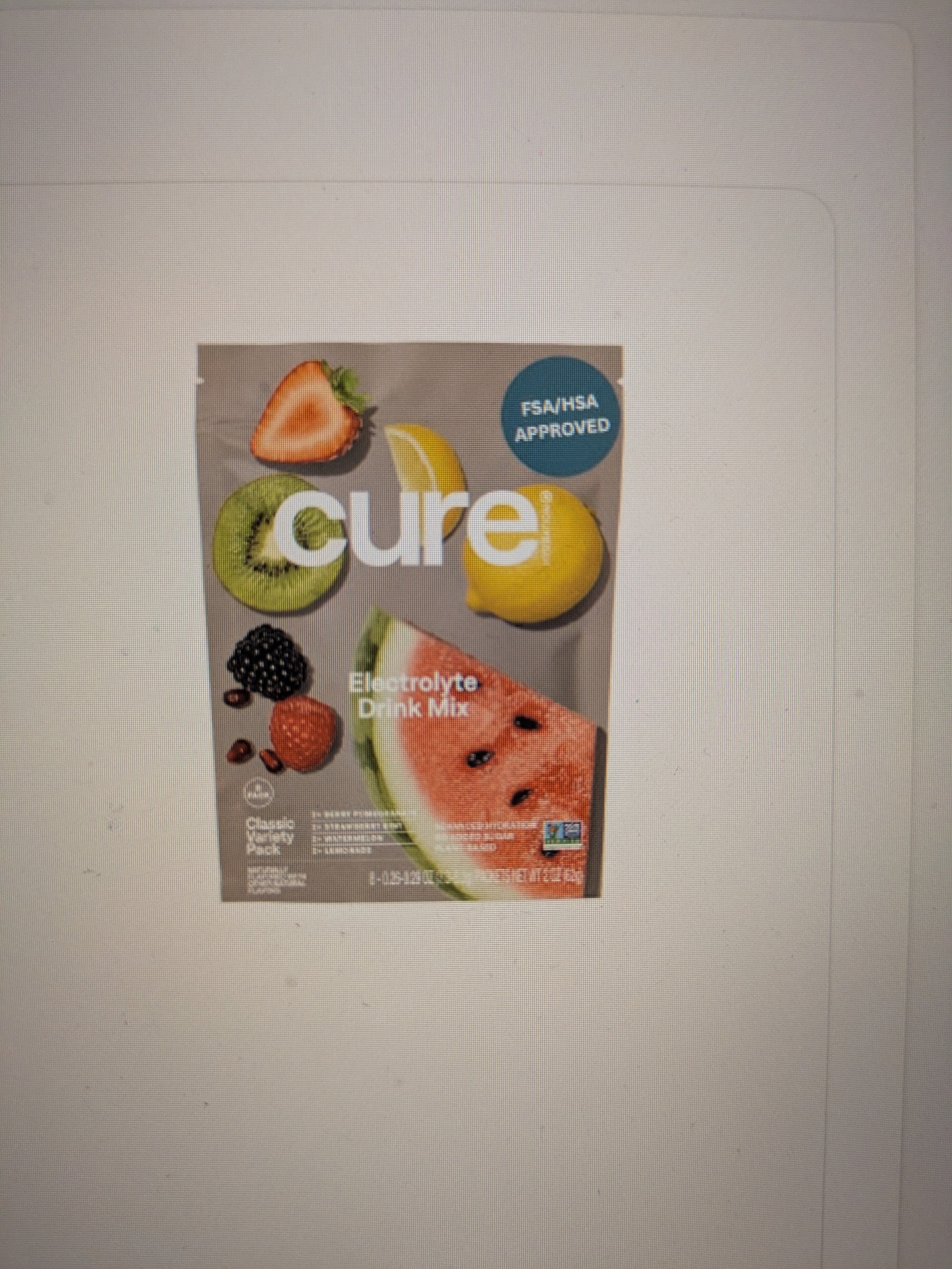 Cure Hydration | Plant-Based Electrolyte Drink Mix