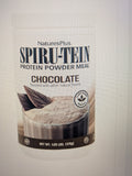Natures Plus SPIRU-TEIN, Chocolate - Plant-Based Protein Shake