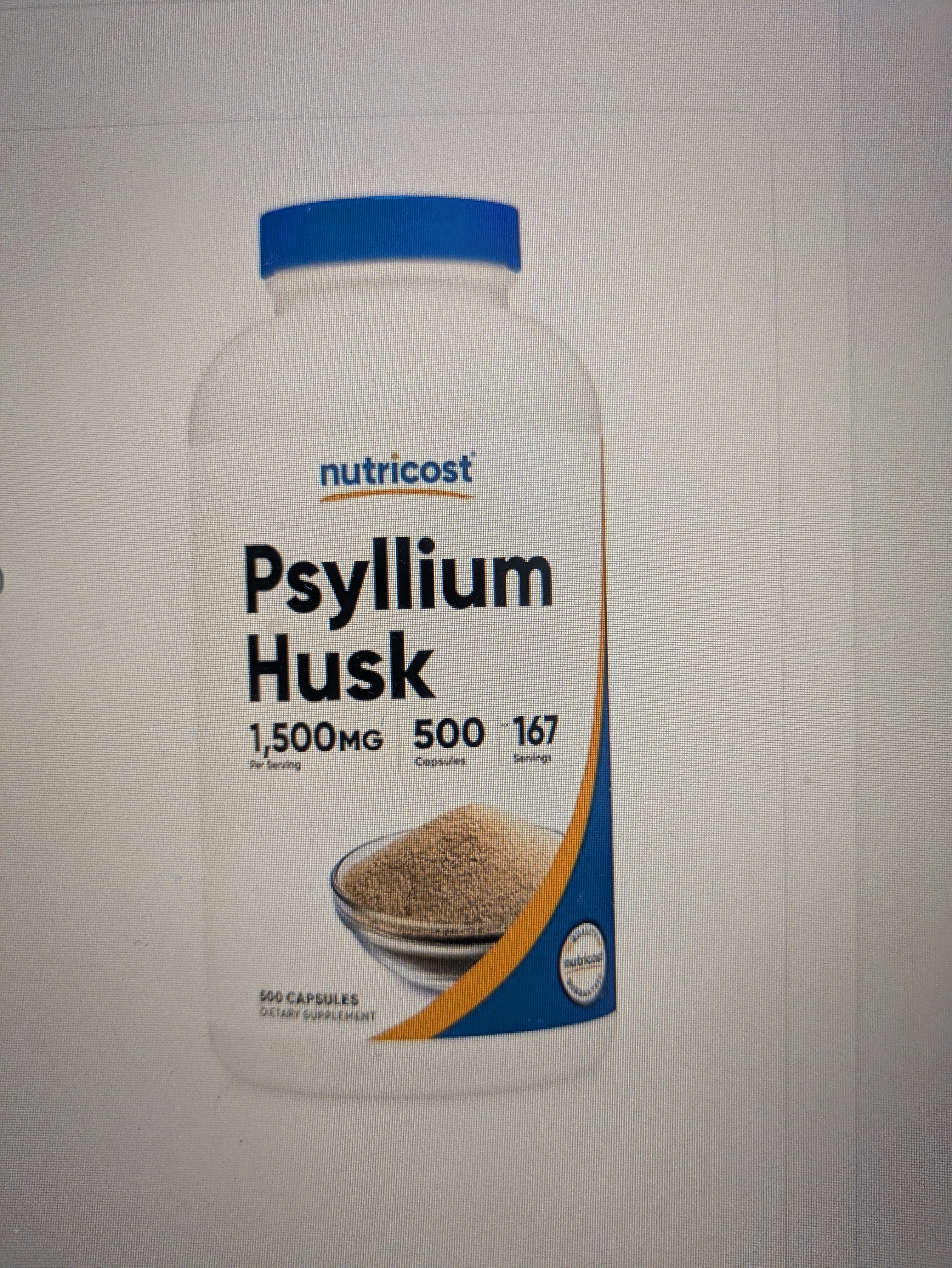 Nutricost Psyllium Husk -  Non-GMO & Gluten Free