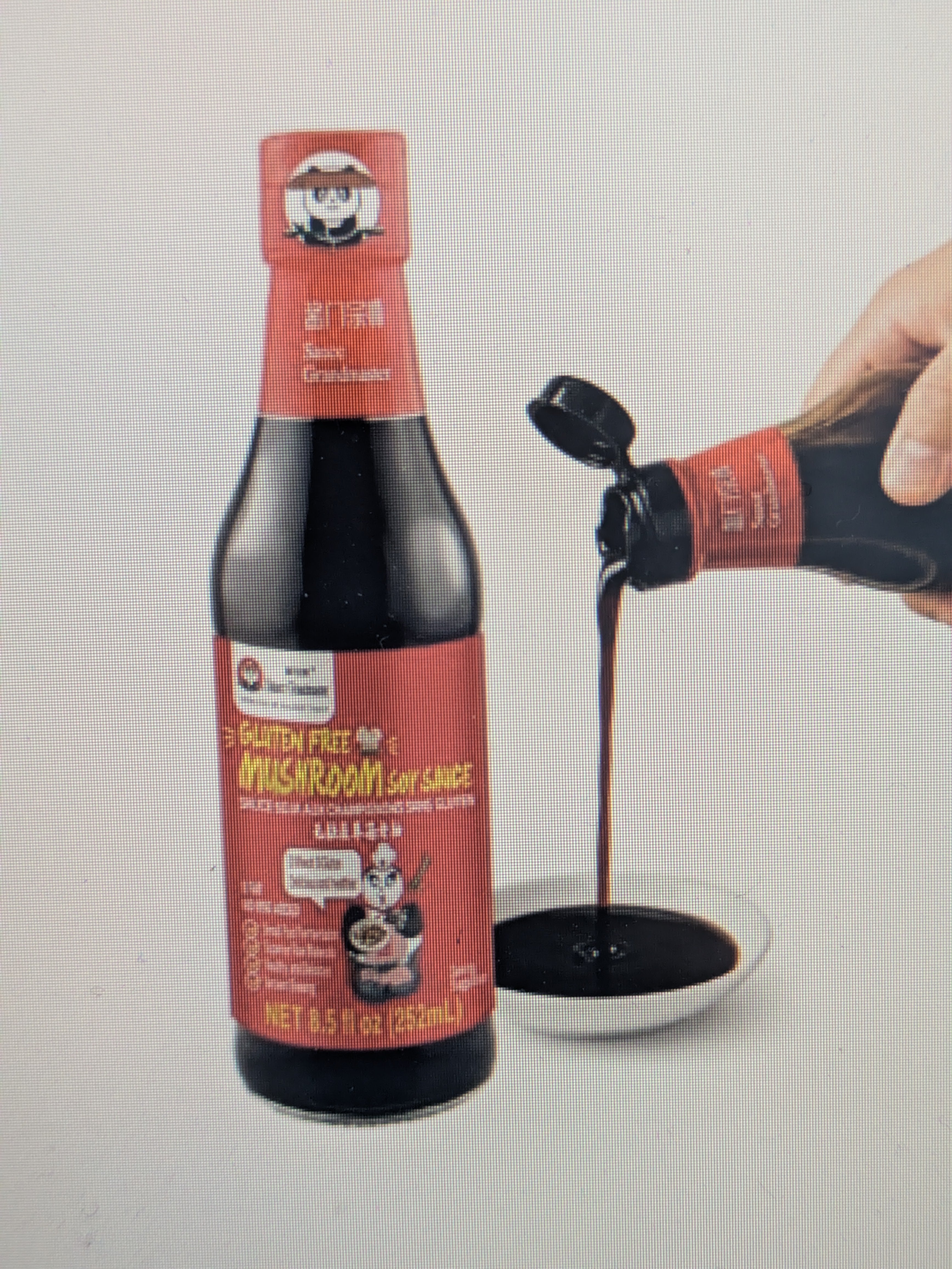 Sauce Grandmaster Gluten Free Mushroom Dark Soy Sauce