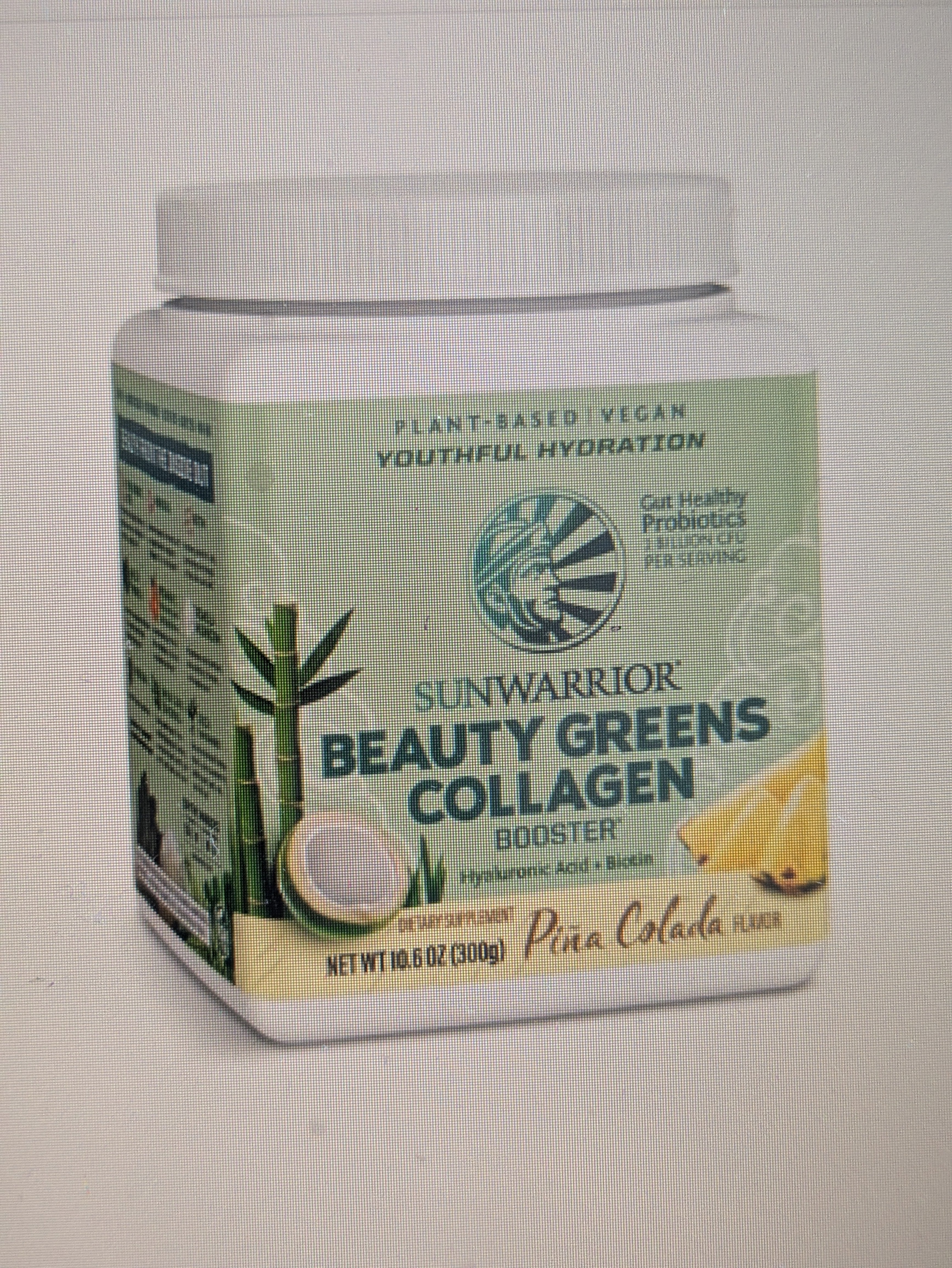 Sunwarrior Vegan Beauty Greens Drink Plant-Based
