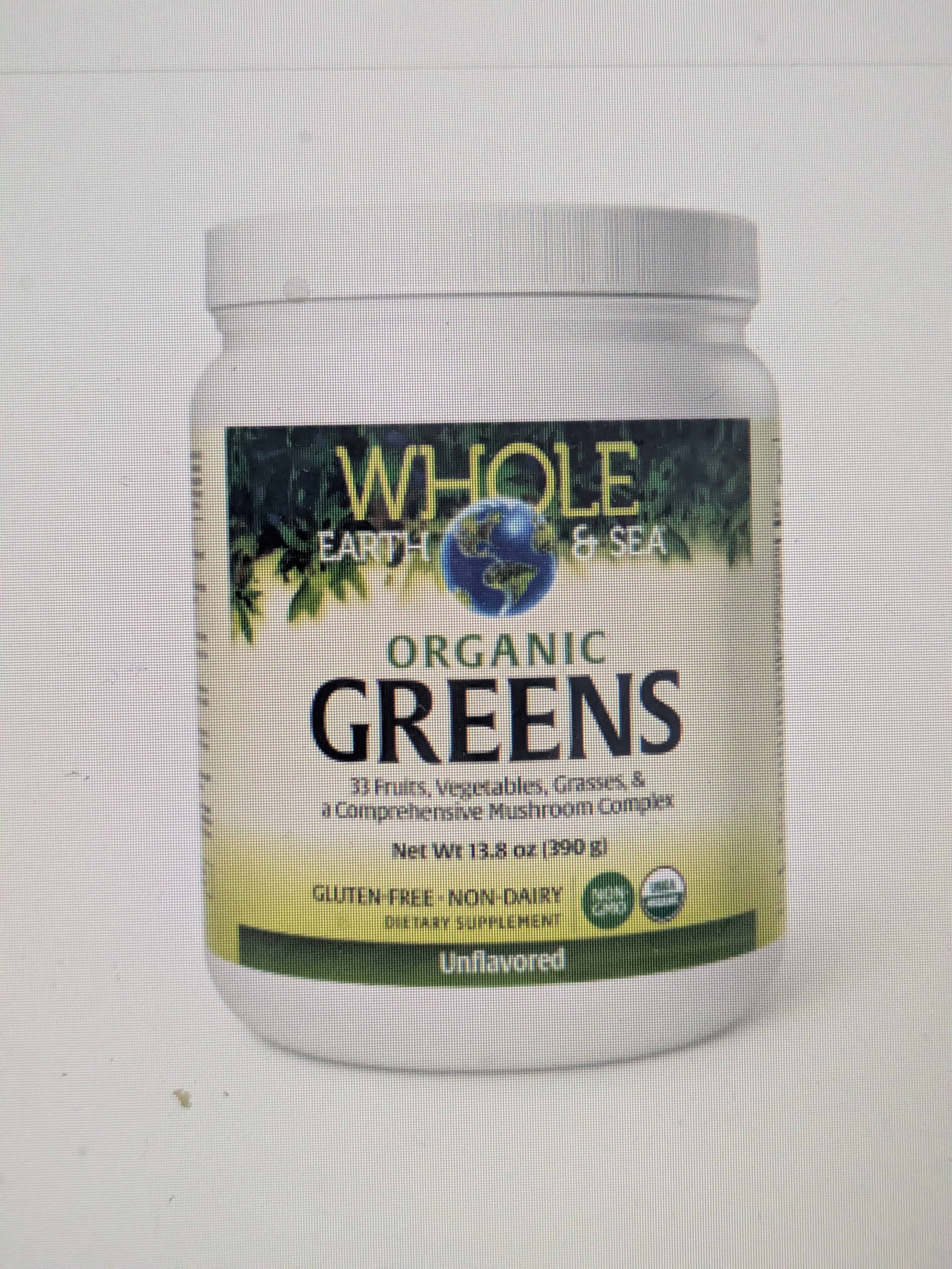 Whole Earth & Sea from Natural Factors, Organic Fermented Greens