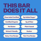 Yumi Organic Toddler Snacks Bars - Blueberry & Purple Carrot & YUMI Rice-Free Baby Puffs Strawberry Basil