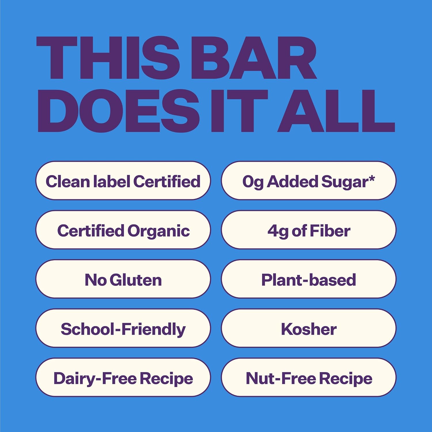 Yumi Organic Toddler Snacks Bars - Blueberry & Purple Carrot & YUMI Rice-Free Baby Puffs Strawberry Basil