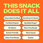Yumi Smoothie Melts - Mango & Carrot Toddler & Kids Baby Snacks, Gluten-Free, No Added Sugar.