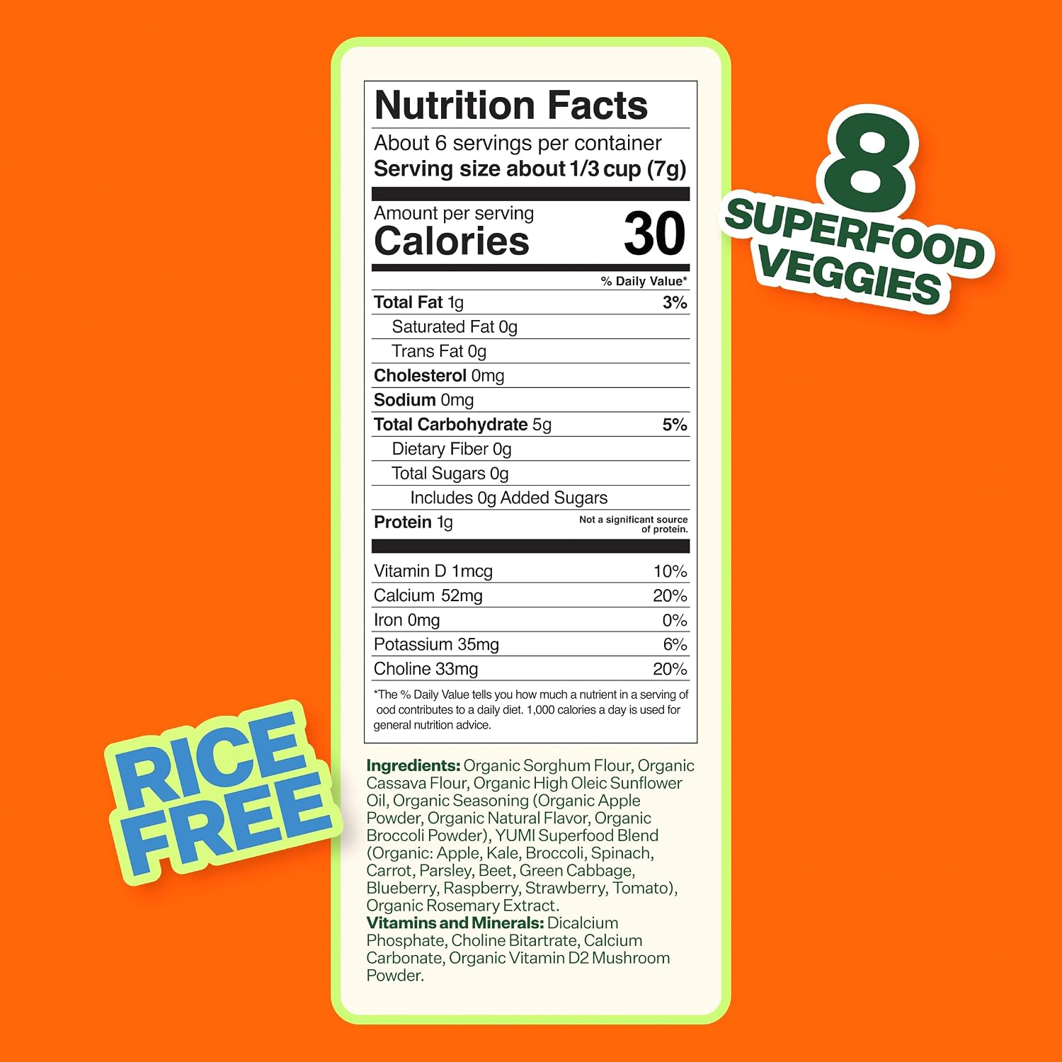 Yumi Organic Toddler Snacks Bars - Mango & Kale & YUMI Rice-Free Baby Puffs - Apple & Broccoli