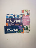 Yumi Organic Toddler Snacks Bars - Blueberry & Purple Carrot & YUMI Rice-Free Baby Puffs Strawberry Basil