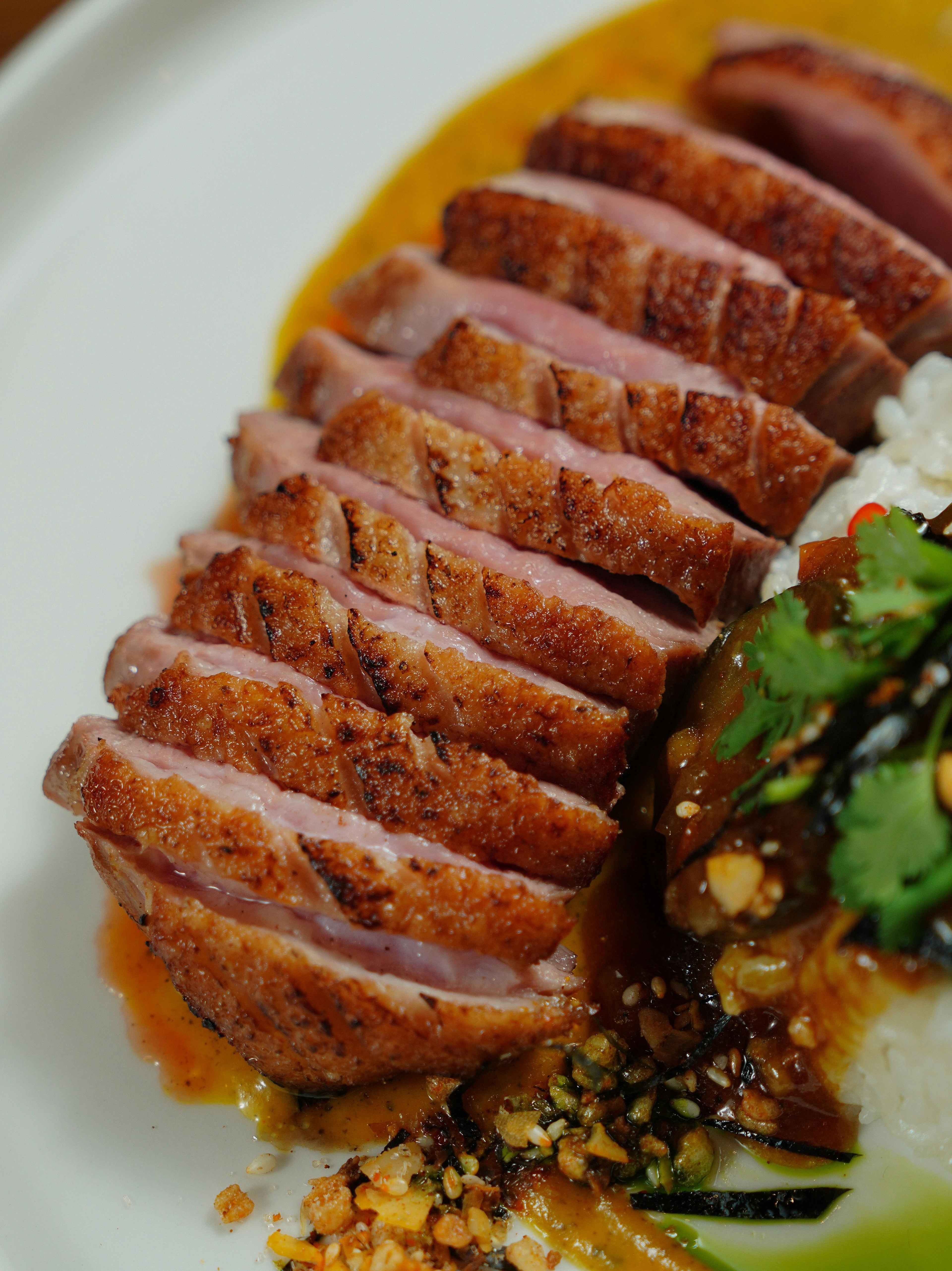 Duck meat
